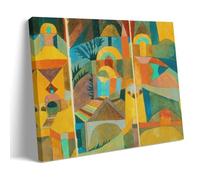 Paul Klee - Pósteres clásicos de templo y jardines, lienzo estético para pared, decoración moderna del hogar, 60 x 90 cm