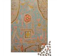 Paul Klee Rompecabezas Arte De Madera, Imposibles Puzzles Museo, Cuadros Famosos del Mundo Rompecabezas Imposible, Decoración del Hogar, 1000 Piezas