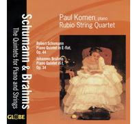 Paul Komen Brahms: Piano Quintet op44; Schumann: Piano Qu (CD) (Importación USA)