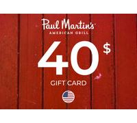 Paul Martin's American Grill Gift Card 40 USD Key - UNITED STATES
