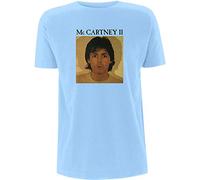 Paul Mccartney II Studio Album The Beatles Oficial Camiseta para Hombre (Medium)