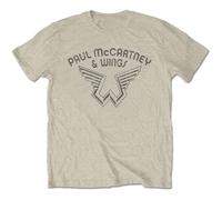 Paul Mccartney - T-Shirt # Xl Unisex Neutral # Wings Logo