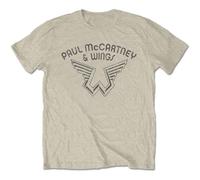 Paul Mccartney - T-Shirt # Xxl Unisex Neutral # Wings Logo