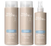 Paul Mitchell Instant Moisture Quick Care Set (Shampoo 300ml + Conditioner 200ml + Spray 250ml)