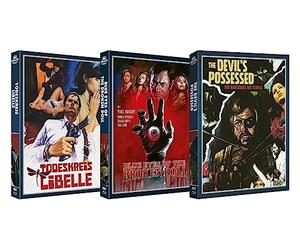 Paul Naschy Bundle - Todeskreis Libelle / Blue Eyes Of The Broken Doll / The Devil's Possessed - Blu-ray+DVD - Limited Edition auf 150 Stück [Alemania] [Blu-ray]