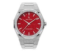 Paul Rich Reloj de acero inoxidable de lujo para hombre, resistente y elegante, para negocios, regalo o graduación, reloj de pulsera analógico resistente al agua para él, polvo de estrella esmerilada