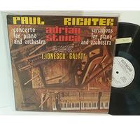 PAUL RICHTER, ADRIAN STOICA, I. IONESCU, GALATI - PAUL RICHTER, ADRIAN STOICA, I. IONESCU, GALATI concerto for piano and orchestra / variations for piano and oorchestra, ST-ECE 03788