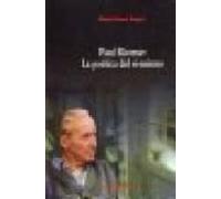 Paul Ricoeur: La Poetica Del Si Mismo