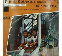 Paul Robeson - PAUL ROBESON chante 16 spirituals LAWRENCE BROWN LP 25cm Philips