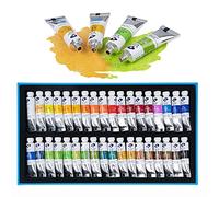 Paul Rubens acuarelas de colores, 36 colores x 5 ml Tubos Caroline estudiantes acuarelas con caja de almacenamiento, ricos pigmentos, prefecto para estudiantes y principiantes, aficionados