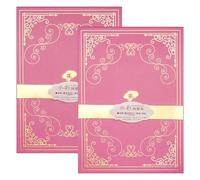 Paul Rubens Cuaderno de dibujo de acuarela, A5, 140lb/300g/m², sin ácidos, 50% algodón, estilo orgánico, papel de acuarela, tamaño pequeño, 20 hojas (2 unidades)