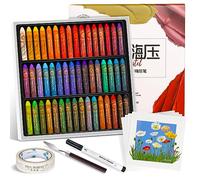 Paul Rubens Kit de pasteles al óleo, 48 colores HaiYa Artista, pasteles suaves al óleo vibrantes y cremosos, suministros de arte para artistas, principiantes, estudiantes, pintura artística para niños