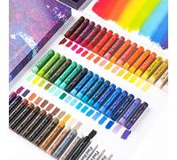 Paul Rubens Pasteles al óleo, 48 colores pastel seco suave no tóxico para artistas, estudiantes y niños, ideal para bocetos, pintura decorativa, obras como pintura al óleo