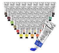 Paul Rubens Pintura al óleo, 40 colores x 50 ml, pintura profesional a base de aceite con alta saturación, textura cremosa y consistencia, suministros de pintura al óleo para artistas, estudiantes,