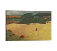 Paul Sérusier La playa de Les Grands Sables obras clásicas, pósteres, obras de arte impresas, arte de pared, lienzo para regalo, decoración del hogar, 30 x 45 cm