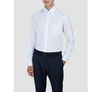 Paul & Shark Camisa de hombre lisa manga larga oxford. Blanco XXL