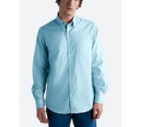 Paul & Shark Camisa de hombre manga larga lisa. Azul claro XL