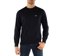 PAUL & SHARK COP1094-050 Jersey Cuello redondo Lana Merino Peinada Hombre Azul Navy Regular Fit azul navy XXXXL