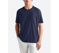 Paul & Shark Paul & Shark - Camiseta de hombre lisa manga corta bolsillo pecho. Azul marino Talla S