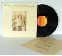 PAUL SIMON - PAUL SIMON, still crazy after all those years. Top copy. First UK pressing. 1975. Matrix.A3, B2. Record label: CBS
