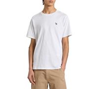 Paul Smith Camiseta de algodón con Logotipo de Cebra para Hombre, Blanco, Medium