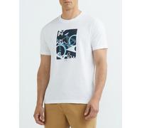 Paul Smith Camiseta de hombre manga corta estampado bicicleta. Blanco XL