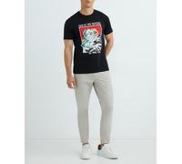 Paul Smith Camiseta de hombre manga corta estampado de costero. Negro M