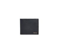Paul Smith Cartera Plegable con múltiples Rayas para Hombre, Negro, Talla única