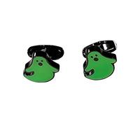 PAUL SMITH Gemelos para hombre ADARK NEON GREEN GHOST COBRE NEGRO ESMALADO