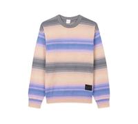 Paul Smith - Jersey de Algodón a Rayas con Cuello Redondo - Knitwear - Hombre - Multicolor - M -
