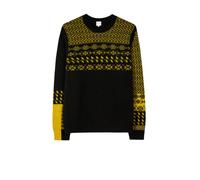 Paul Smith - Jersey Fairisle de Lana Negra - Knitwear - Hombre - Negro - L -