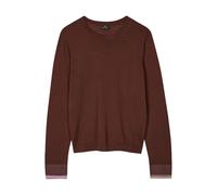 Paul Smith Knitted Sweater Crew Neck Dark Brown Talla: S | Sudaderas con Capucha Outlet | Mujer | Marrón