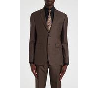 Paul Smith Mens 2 Button Jacket Dark Brown Talla: 38/48 | Blazers Outlet | Hombre | Marrón