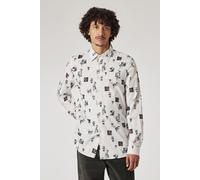 Paul Smith Mens Ls Regular Fit Shirt Off White Talla: XL | Camisas Casuales Outlet | Hombre | Blanco