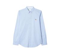 Paul Smith Mens Ls Tailored Bd Shirt Zebra Badge Petrol Blue Talla: S | Camisas de Trabajo Outlet | Hombre | Azul