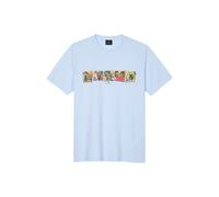 Paul Smith Mens Reg Fit Ss T Shirt Zebras Blue Talla: S | Camisetas con Decoración Impresa Outlet | Hombre | Azul