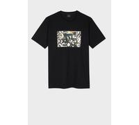 Paul Smith Mens Reg Fit T Shirt B&w Bike Black Talla: S | Camisetas Básicas Outlet | Hombre | Negro