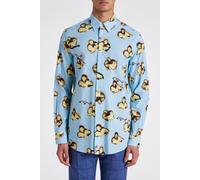 Paul Smith Mens S/c Regular Fit Shirt Light Blue Talla: M | Camisas Casuales Outlet | Hombre | Azul