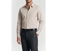Paul Smith Mens S/c Tailored Fit Shirt Grey Beige Talla: 17.5 | Camisas de Trabajo Outlet | Hombre | Marrón