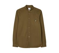 Paul Smith Mens Shirt Ls Bd Regular Fit Bs Zeb Brown Talla: S | Camisas Casuales Outlet | Hombre | Marrón