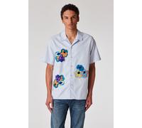 Paul Smith Mens Ss Casual Fit Shirt Blue Talla: M | Camisas Casuales Outlet | Hombre | Azul