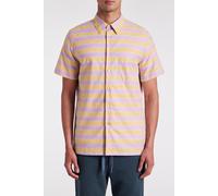Paul Smith Mens Ss Casual Fit Shirt Lemon Yellow Talla: S | Camisas Casuales Outlet | Hombre | Amarillo