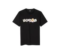 Paul Smith Reg Fit Tshirt Ps In A Row Black Talla: S | Camisetas con Decoración Impresa Outlet | Hombre | Negro