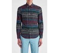 Paul Smith S/c Super Slim Fit Shirt Very Dark Navy Talla: 16.5 | Camisas Casuales Outlet | Hombre | Azul