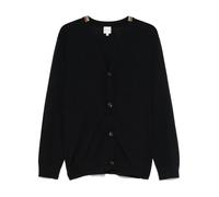 Paul Smith - Suéter azul con cuello en V Puños acanalados - Knitwear - Hombre - Azul - L -