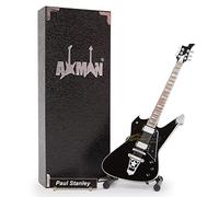 Paul Stanley (Kiss) - Guitarra en miniatura - Regalos musicales - Adorno hecho a mano