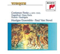 Paul van Nevel Festa: Magnificat; Mass Parts; Motets; Mad (CD) (Importación USA)