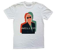 Paul Weller Illustration Offset con licencia Camiseta hombre