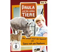 Paula und die wilden Tiere Vol. 4 - Wie schnell rennt ein Gepard?/Ganz nah am Nashorn [Alemania] [DVD]