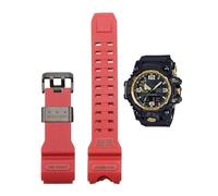 Paulapang Correa de resina de camuflaje adecuada para Casio G-SHOCK GWG-1000 Mudmaster, correa de repuesto para hombre, accesorios de reloj (color: GWG-rojo-B, tamaño: GWG1000)